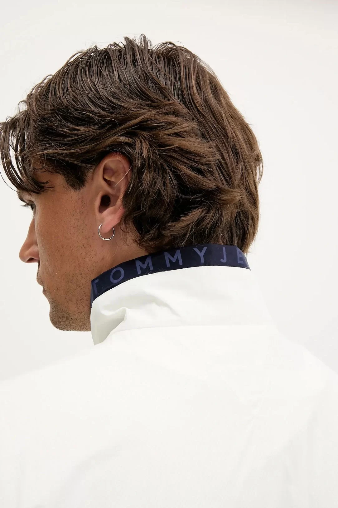 Tommy Jeans TJM LW ESSENTIAL JACKET Erkek Beyaz Ceket DM0DM21667YBL