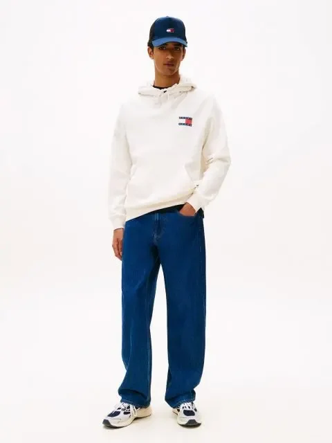 Tommy Jeans TJM Normal Kesim Klasik Bayrak Desenli Erkek Kazak DM0DM20738YBH