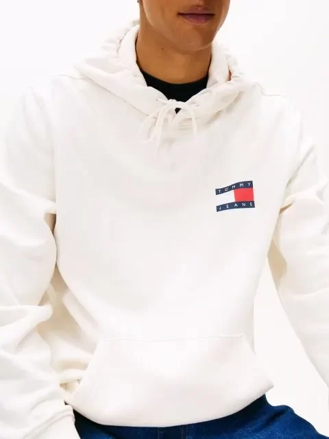 Tommy Jeans TJM Normal Kesim Klasik Bayrak Desenli Erkek Kazak DM0DM20738YBH