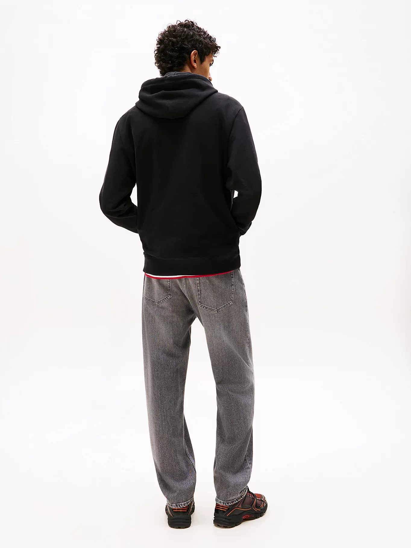 Tommy Jeans TJM Normal Kesim RWB Bayrak Desenli Erkek Kazak DM0DM22092BDS