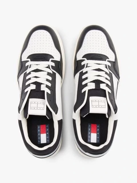 Tommy Jeans TJM RETRO BASKET Erkek Siyah Sneaker EM0EM01610BDS