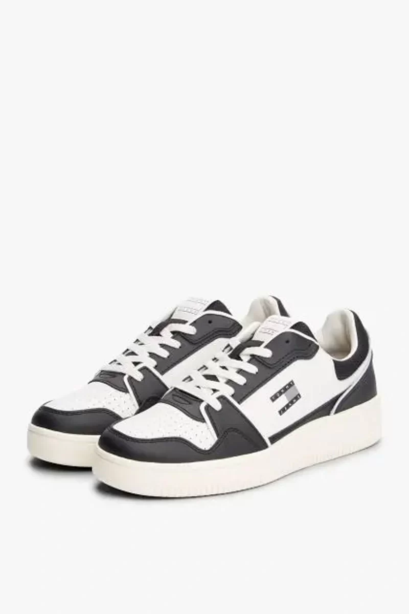 Tommy Jeans TJM RETRO BASKET Erkek Siyah Sneaker EM0EM01610BDS