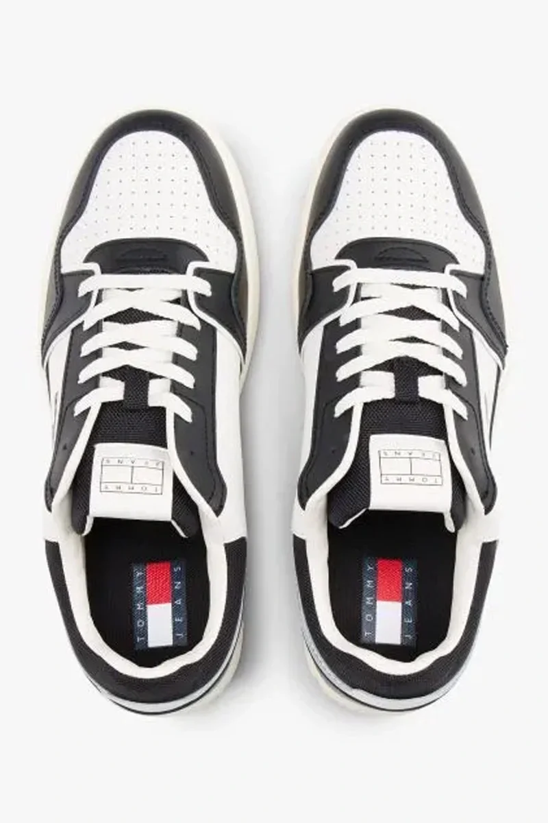 Tommy Jeans TJM RETRO BASKET Erkek Siyah Sneaker EM0EM01610BDS
