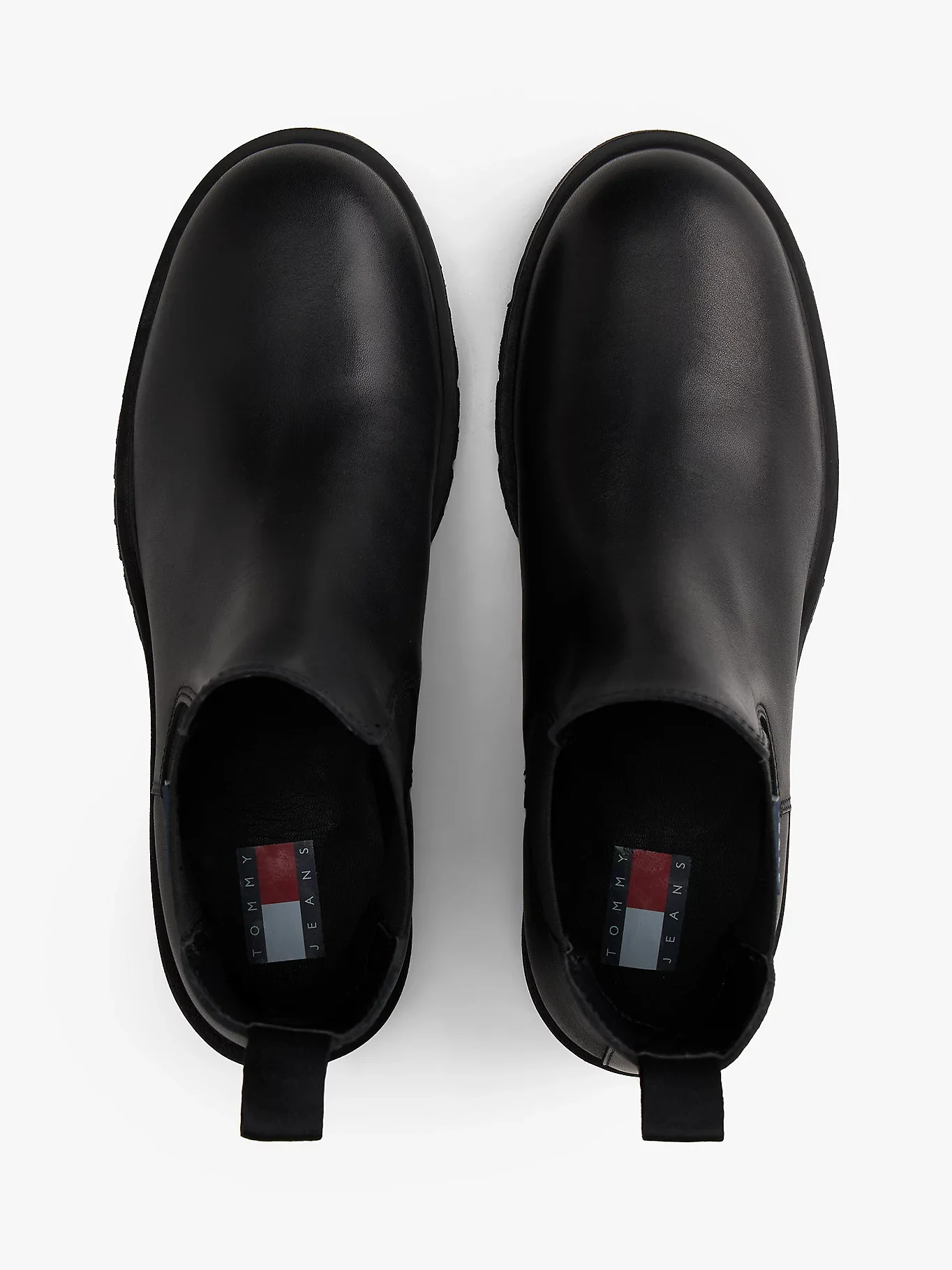 Tommy Hilfiger TJW Chelsea Deri Kadın Siyah Bot EN0EN02825BDS