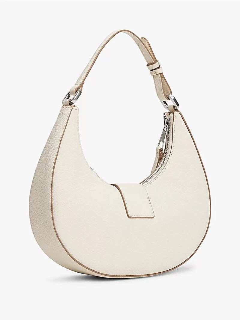 Tommy Jeans TJW CRUSH SHOULDER BAG Kadın Bej Omuz Çantası AW0AW17539ACG