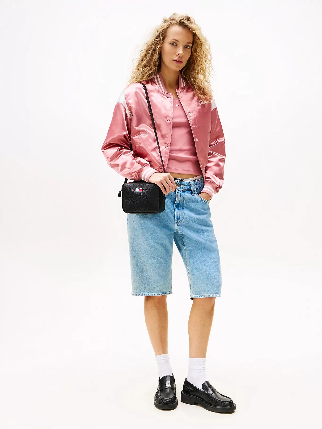 Tommy Jeans TJW MUST CAMERA BAG Kadın Siyah Çanta AW0AW17543BDS