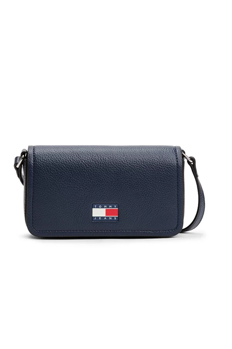 Tommy Jeans TJW MUST FLAP CROSSOVER Kadın Mavi Çanta AW0AW17553C1G