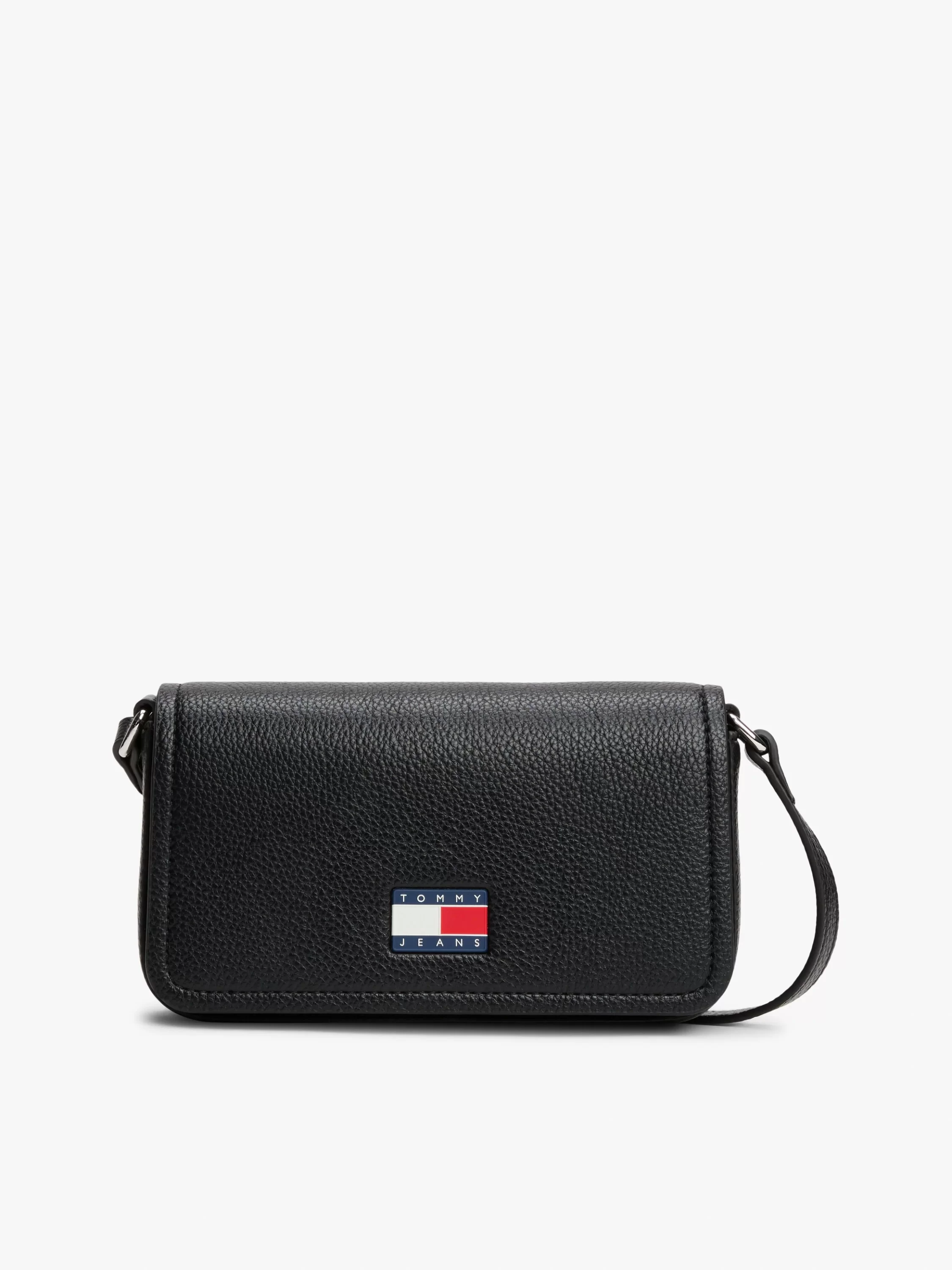 Tommy Jeans TJW MUST FLAP CROSSOVER Kadın Siyah Çanta AW0AW17553BDS