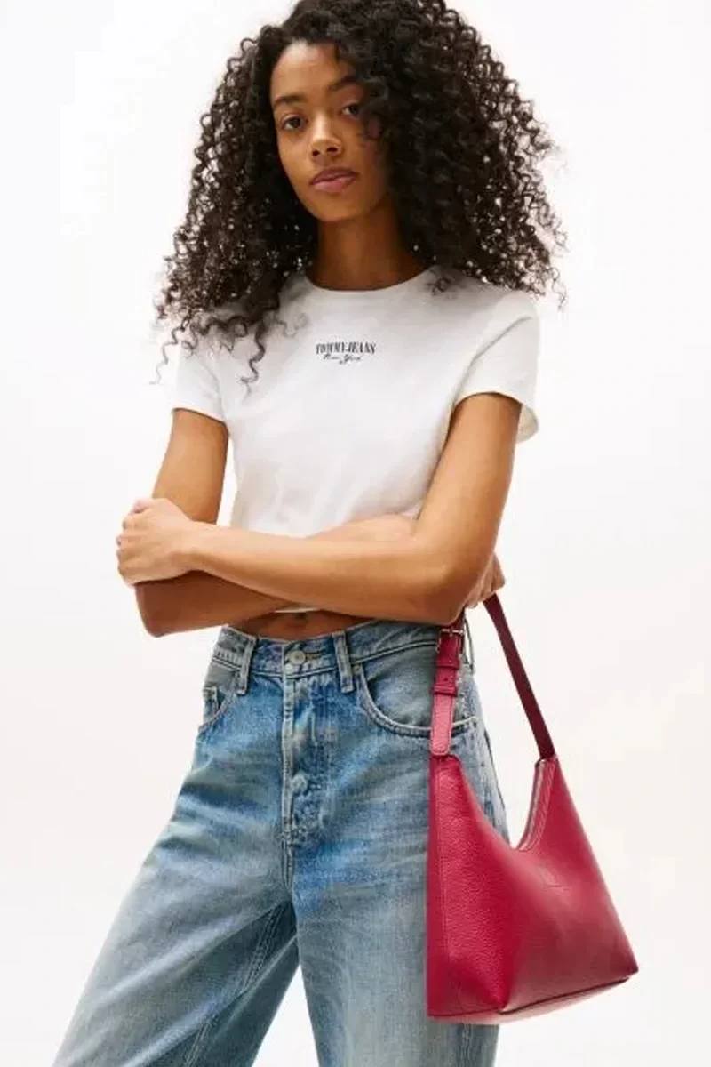 Tommy Jeans Must Kadın Kırmızı Omuz Çantası AW0AW17548XJ9