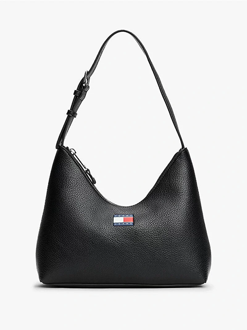 Tommy Jeans TJW MUST SHOULDER BAG Kadın Siyah Omuz Çantası AW0AW17548BDS