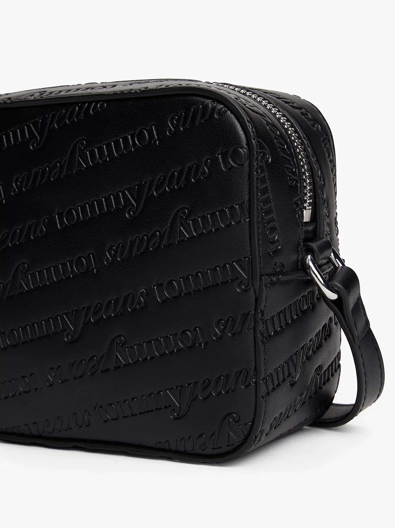 Tommy Hilfiger TJW Must Tamamı Baskılı Kamera Kadın Siyah Çanta AW0AW17865BDS