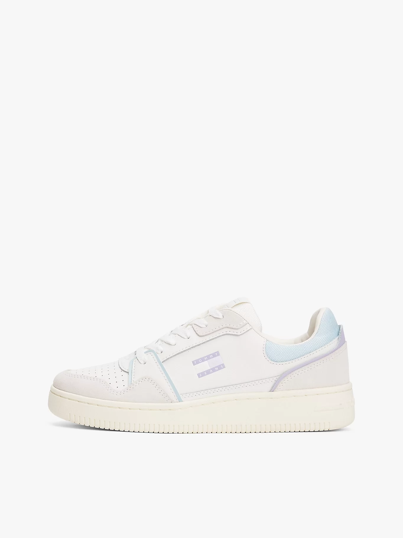 Tommy Jeans TJW RETRO BASKET SNEAKER Kadın Beyaz Sneaker EN0EN028180K9