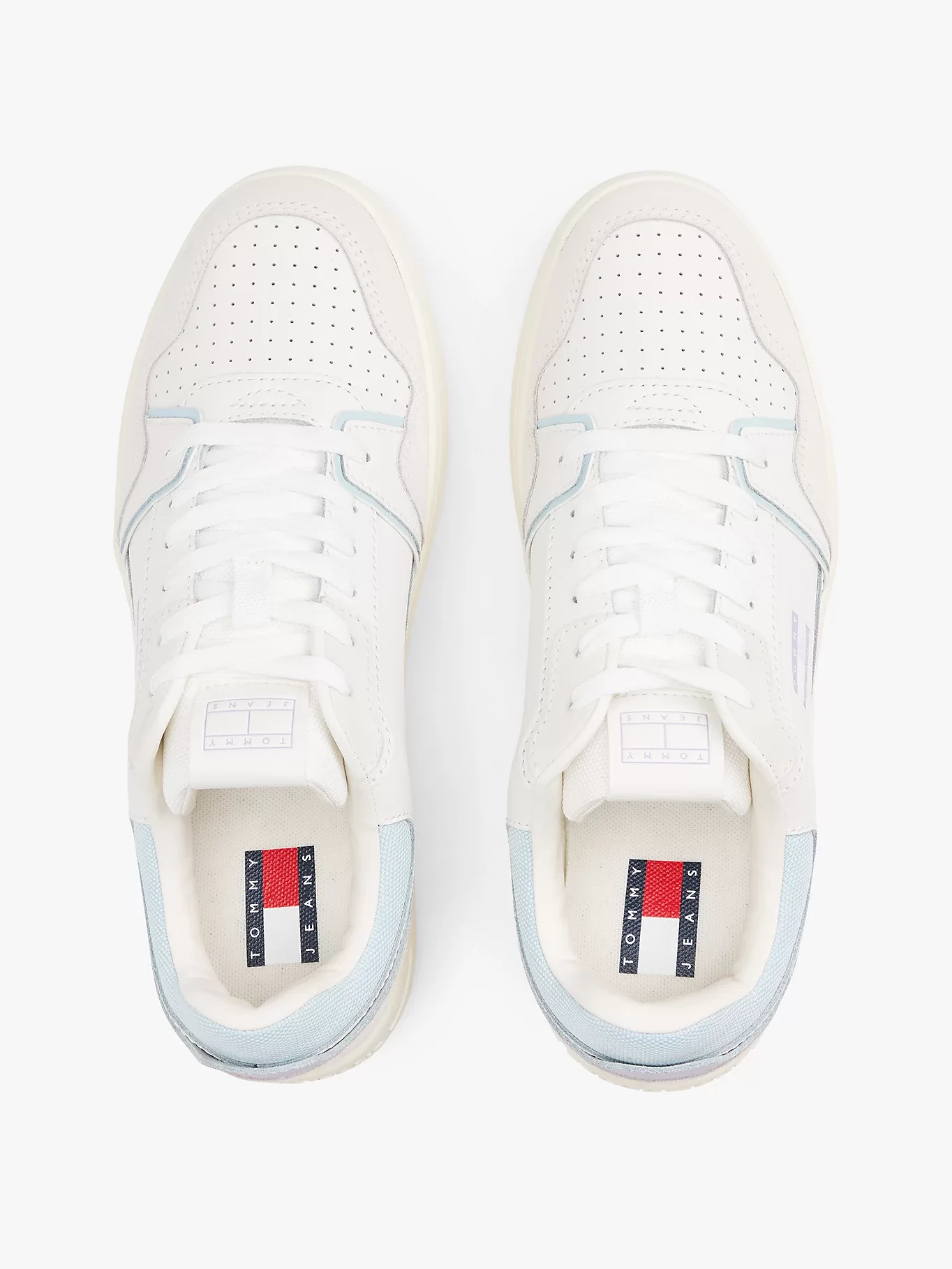 Tommy Jeans TJW RETRO BASKET SNEAKER Kadın Beyaz Sneaker EN0EN028180K9