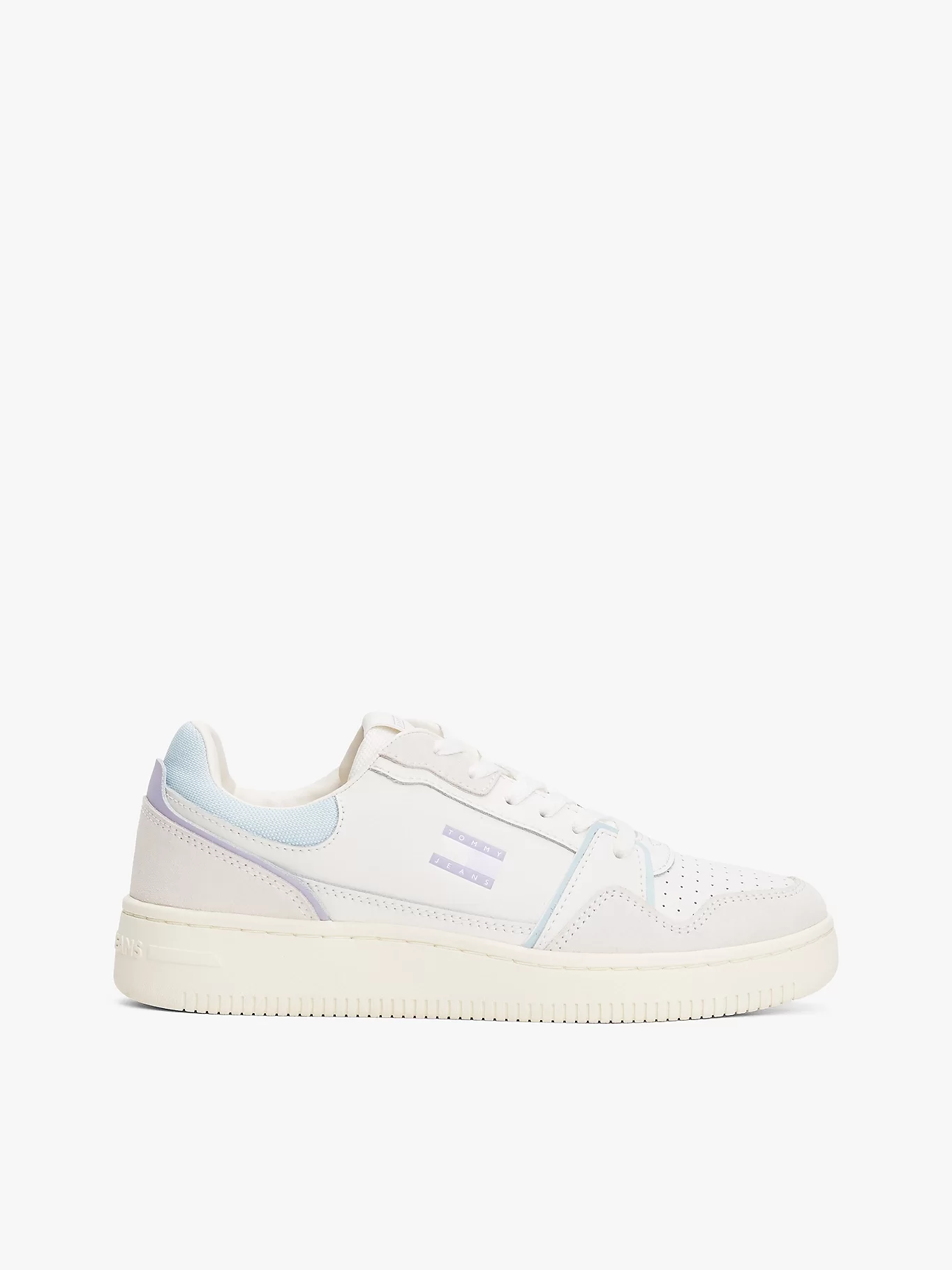 Tommy Jeans TJW RETRO BASKET SNEAKER Kadın Beyaz Sneaker EN0EN028180K9