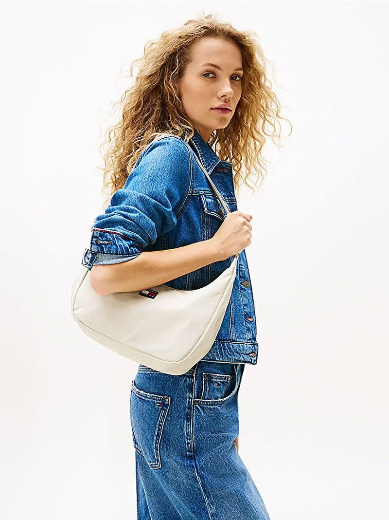 Tommy Jeans TJW URBAN X-BODY Kadın Bej Omuz Çantası AW0AW17547ACG