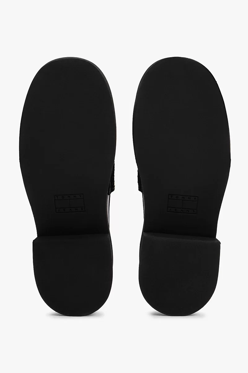 Tommy Jeans  Kalın Topuklu Kadın Siyah  Loafer EN0EN02789BDS