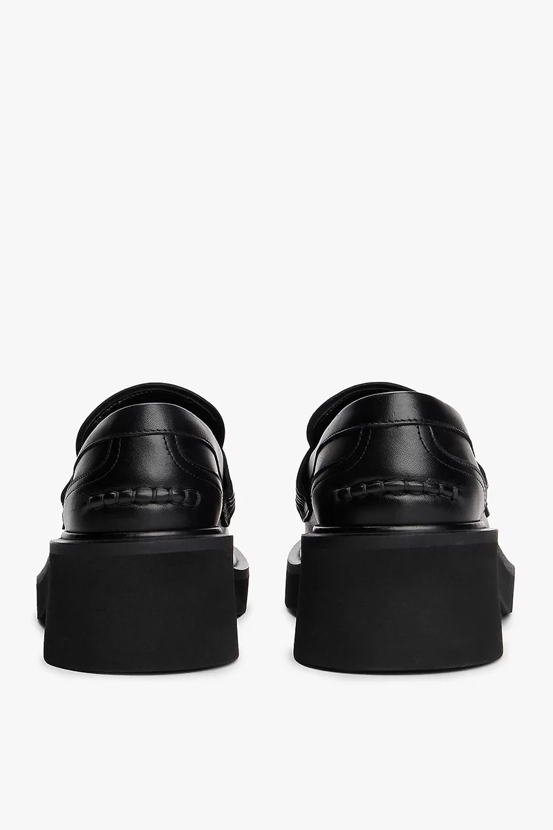 Tommy Jeans  Kalın Topuklu Kadın Siyah  Loafer EN0EN02789BDS