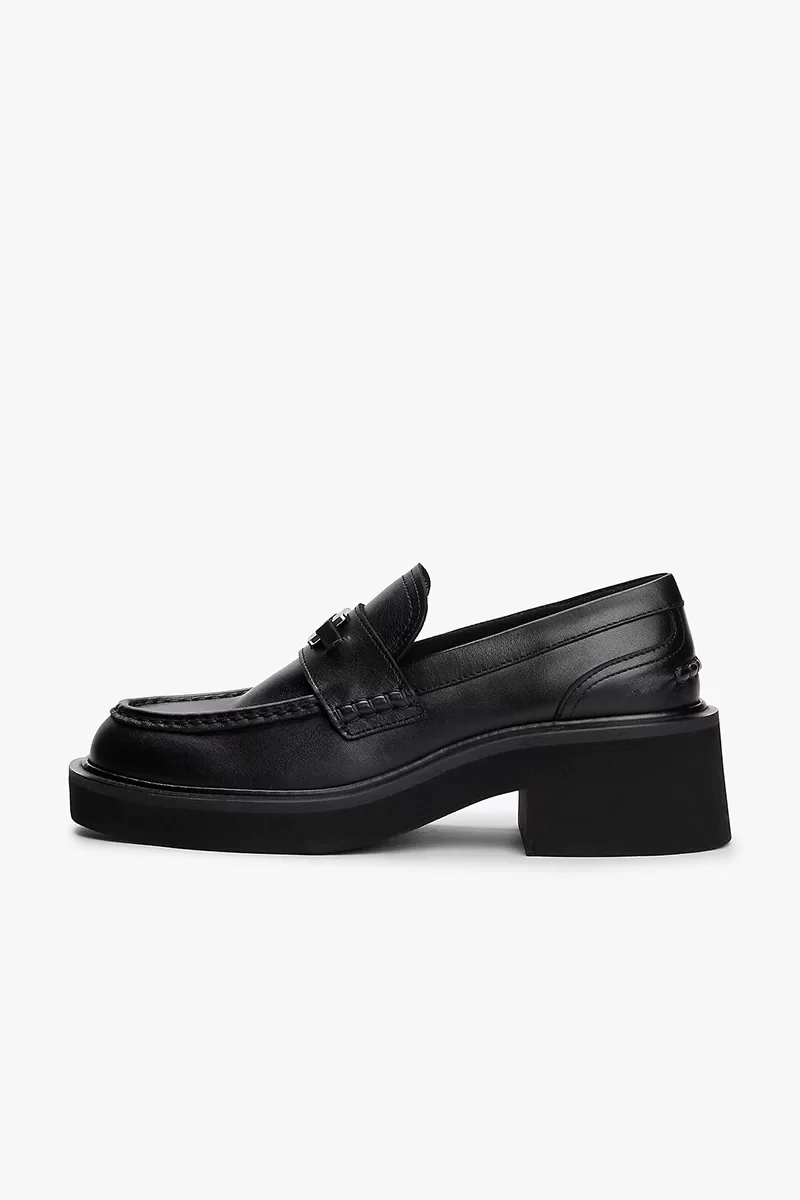 Tommy Jeans  Kalın Topuklu Kadın Siyah  Loafer EN0EN02789BDS