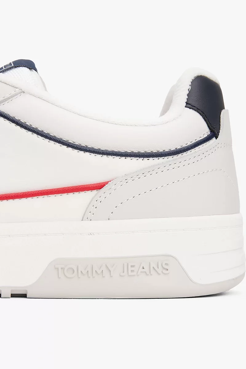 Tommy Jeans Tommy Jeans Yüksek Tabanlı Deri Erkek Sneaker EM0EM015850G1