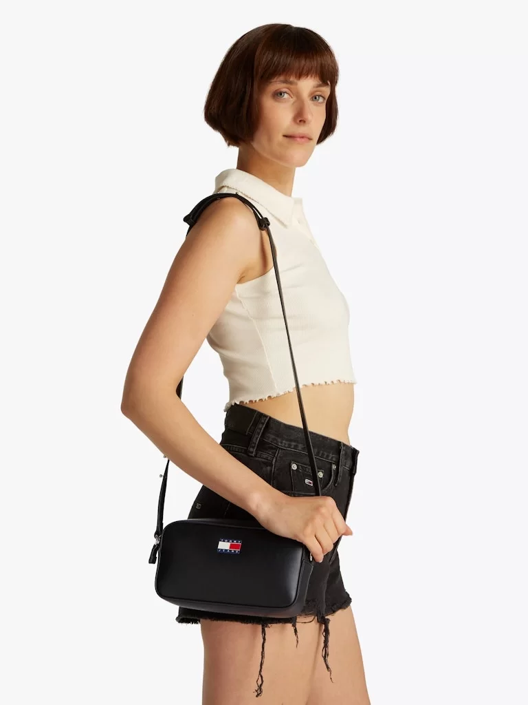 Tommy Hilfiger TJW ESS MUST CONVERTIBLE CAMERA Kadın  Çapraz Çanta AW0AW17290BDS