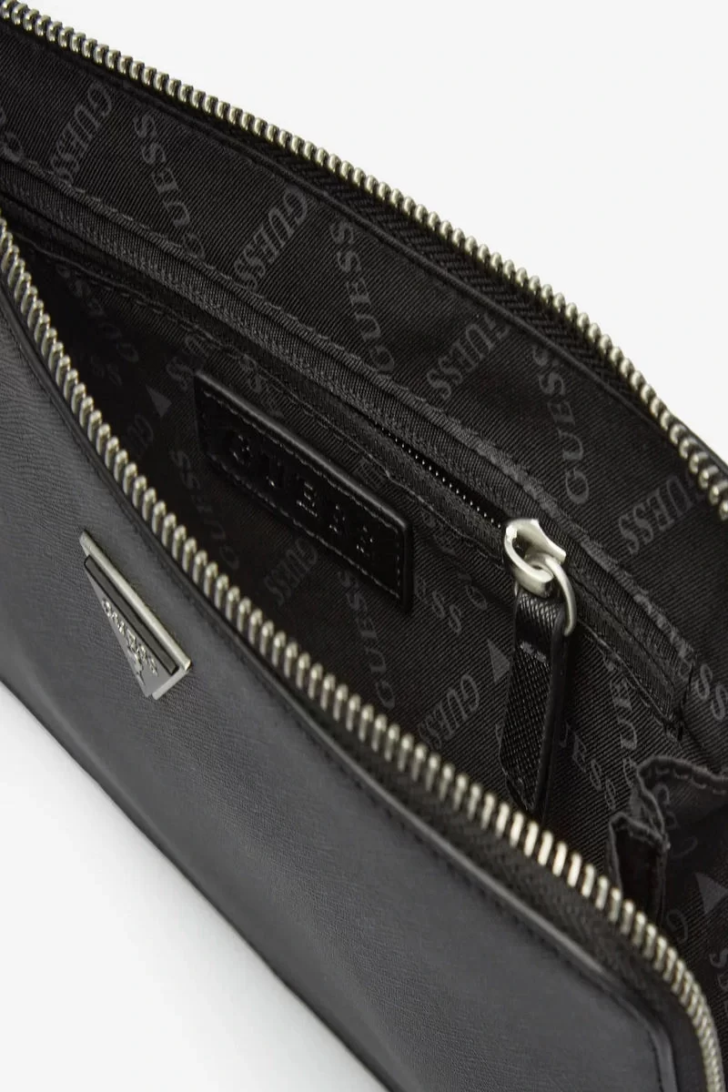 Guess TORINO CLUTCH Erkek Siyah El Çantası HMTOSAP4255-BLA