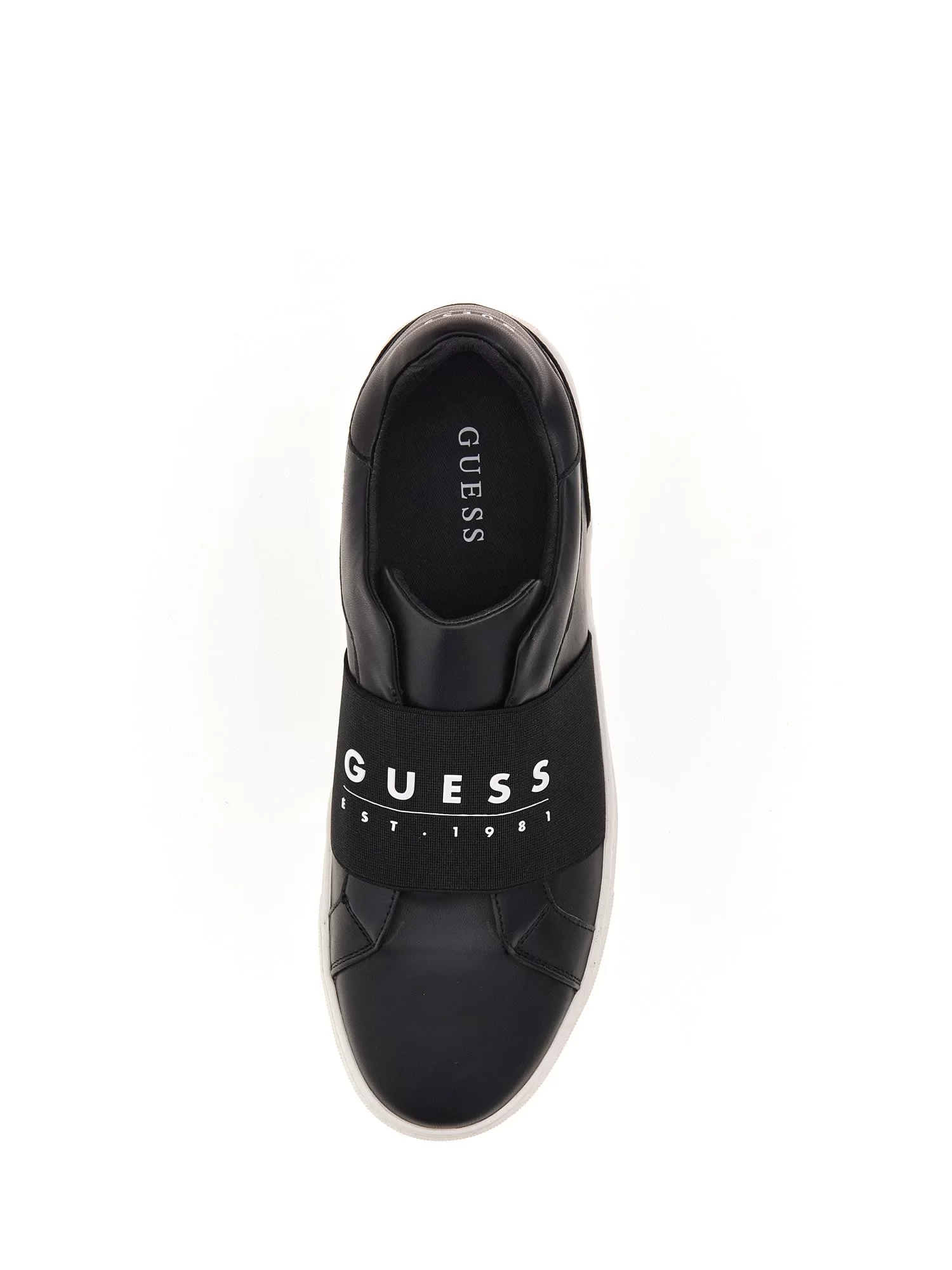 Guess Toslı Erkek Siyah/Beyaz Sneaker FMJTOSELE12-BLAWH