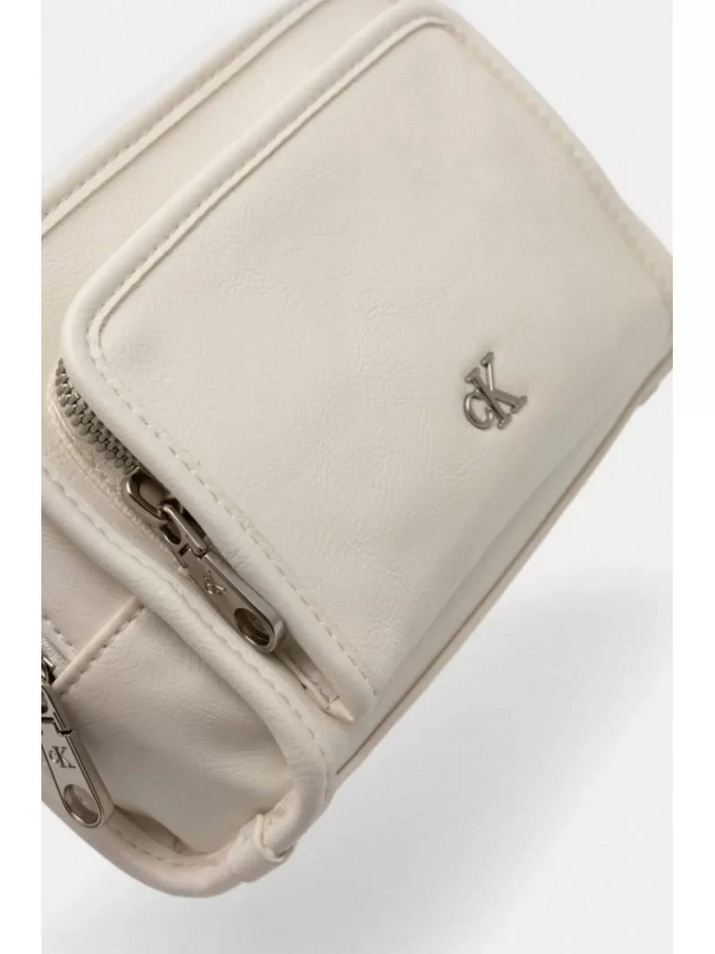 Calvin Klein UTILITY CAMERA BAG16 Kadın Bej  Çapraz Çanta K60K613047-YAS