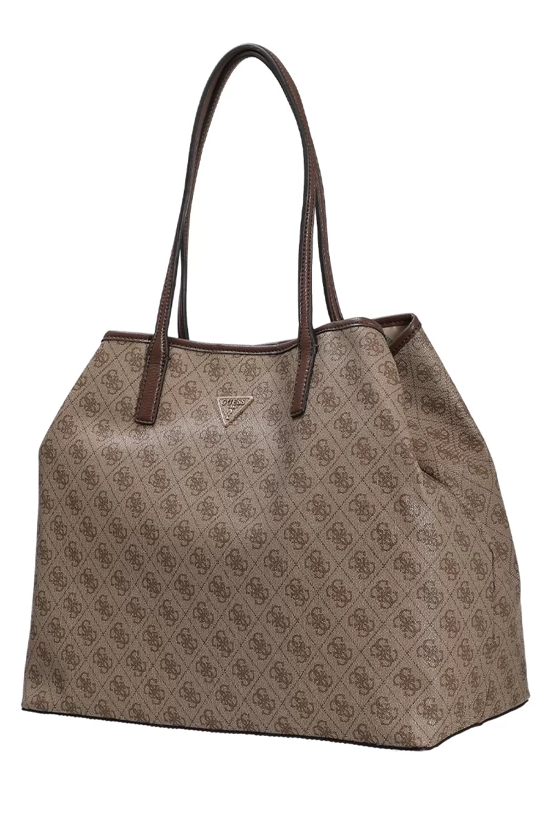 Guess VICTTORIA LRG 2 IN 1 Kadın Kahverengi El Çantası HWESG951429-LGW