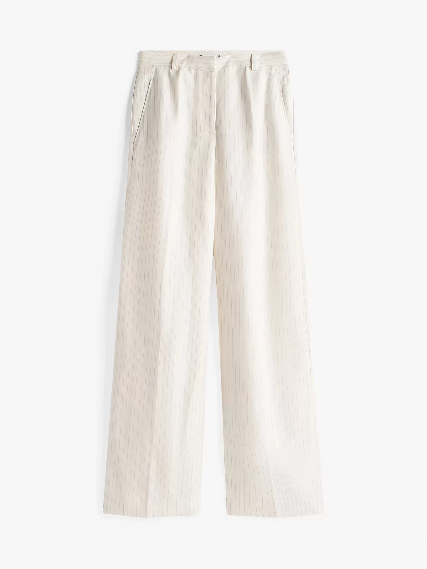 Tommy Hilfiger VISCOSE LINEN WIDE LEG PANTS Kadın  Pantolon WW0WW4546403N
