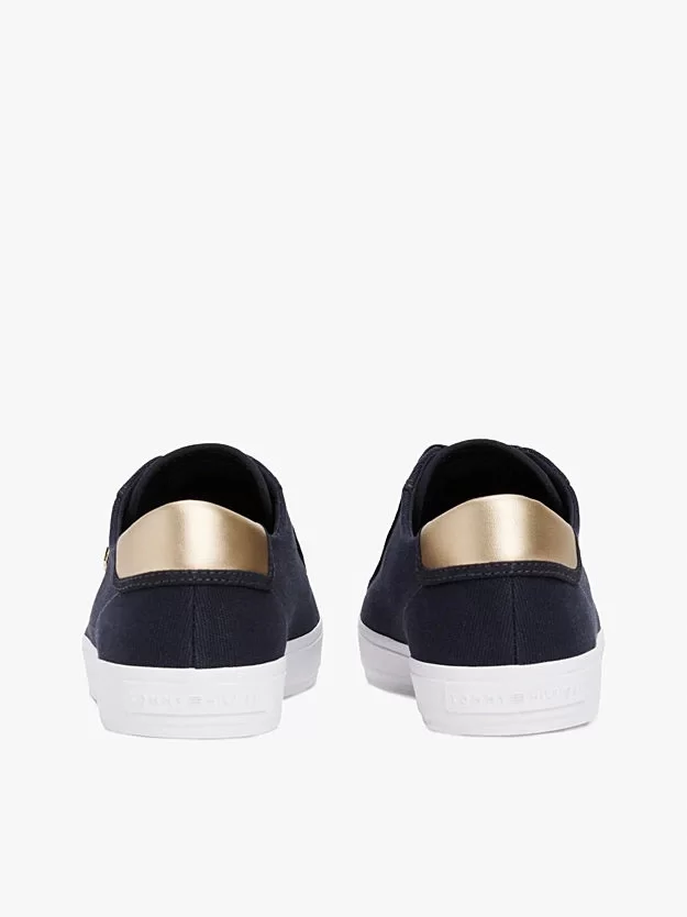 Tommy Hilfiger VULC CANVAS LACE UP SNEAKER Kadın  Sneaker FW0FW08647DW6