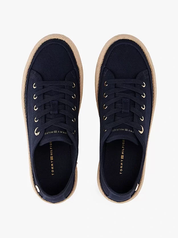 Tommy Hilfiger VULC ESPADRILLE SNEAKER Kadın  Sneaker FW0FW08404DW6