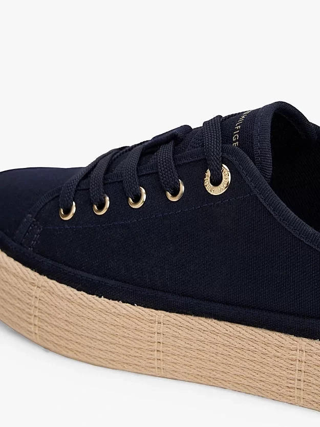 Tommy Hilfiger VULC ESPADRILLE SNEAKER Kadın  Sneaker FW0FW08404DW6