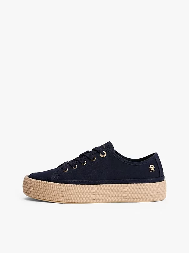 Tommy Hilfiger VULC ESPADRILLE SNEAKER Kadın  Sneaker FW0FW08404DW6