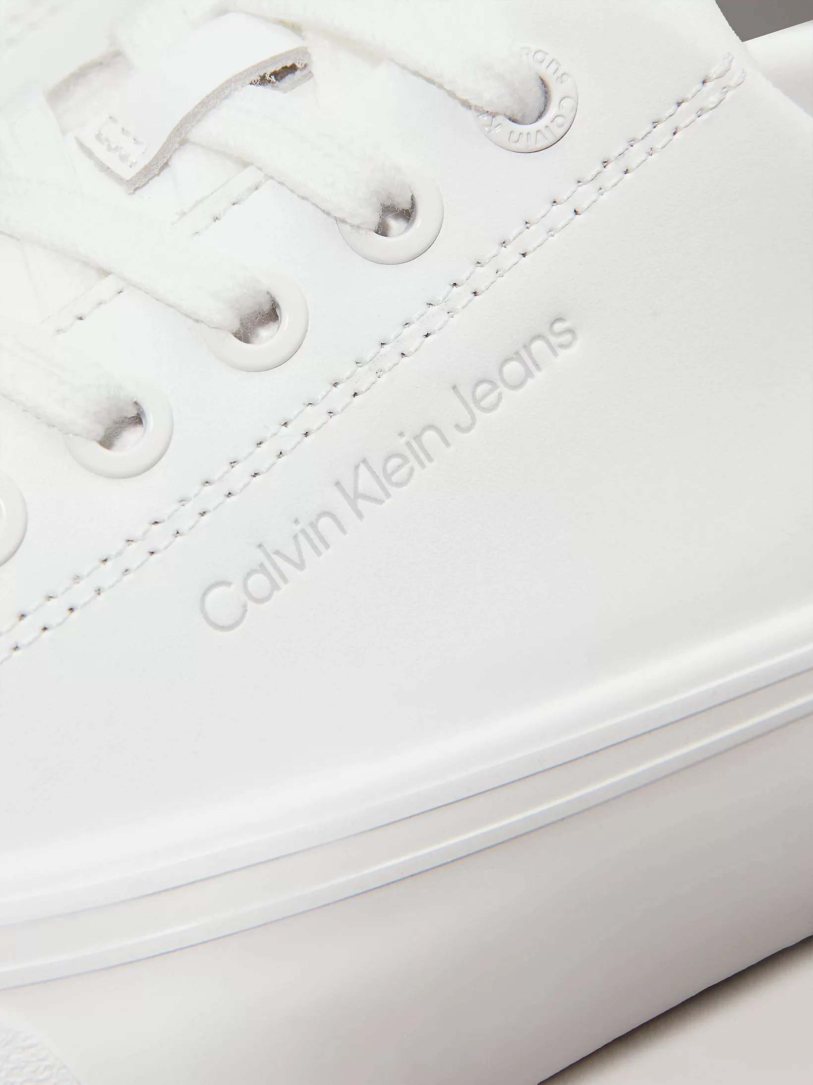 Calvin Klein VULC FLATFORM LOW MG LTH Kadın  Sneaker YW0YW01771-0K4