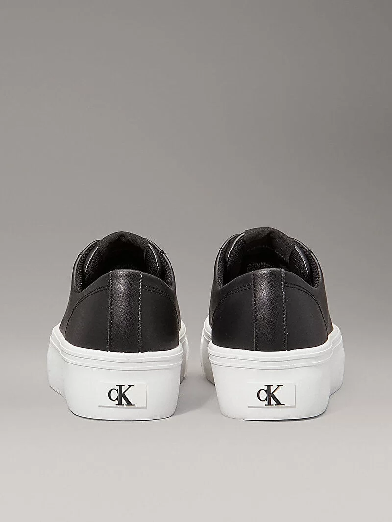 Calvin Klein VULC FLATFORM LOW MG LTH Kadın  Sneaker YW0YW01771-0GM