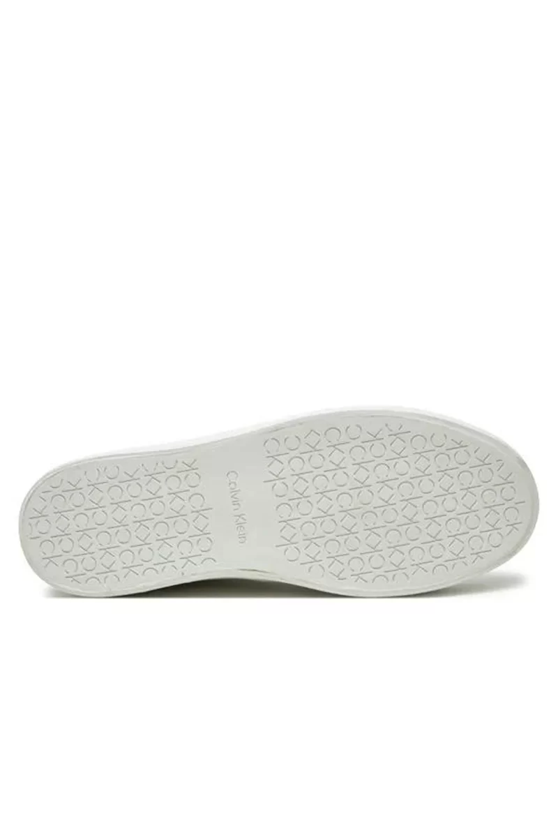 Calvin Klein CK Logolu Kadın Beyaz Sneaker