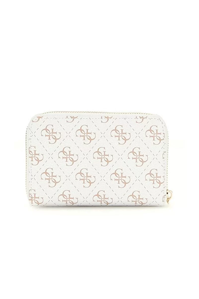 Guess ECO ERICA SLG MED ZIP AROUND Kadın Krem Cüzdan SWQG9510140-CRG