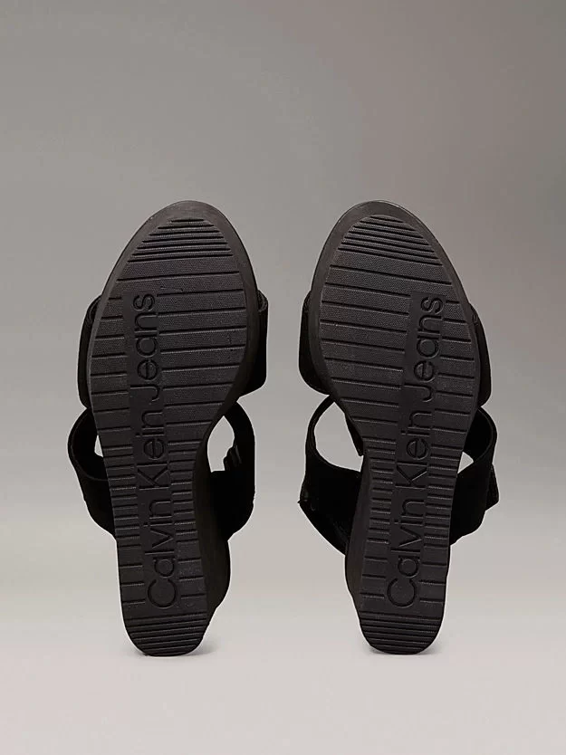 Calvin Klein WEDGE SANDAL WEBBING IN Kadın  Sandalet YW0YW01790-0GJ
