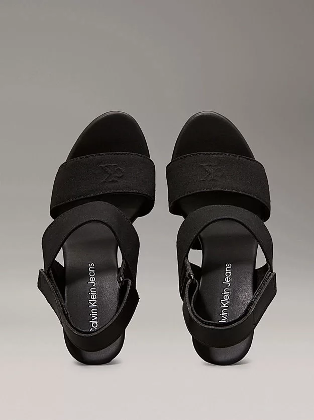 Calvin Klein WEDGE SANDAL WEBBING IN Kadın  Sandalet YW0YW01790-0GJ