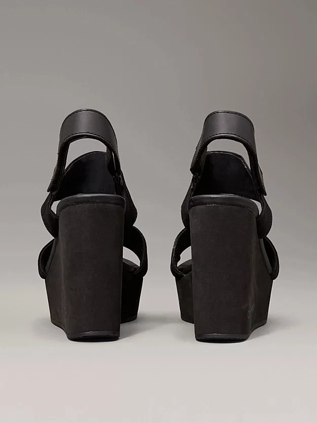 Calvin Klein WEDGE SANDAL WEBBING IN Kadın  Sandalet YW0YW01790-0GJ