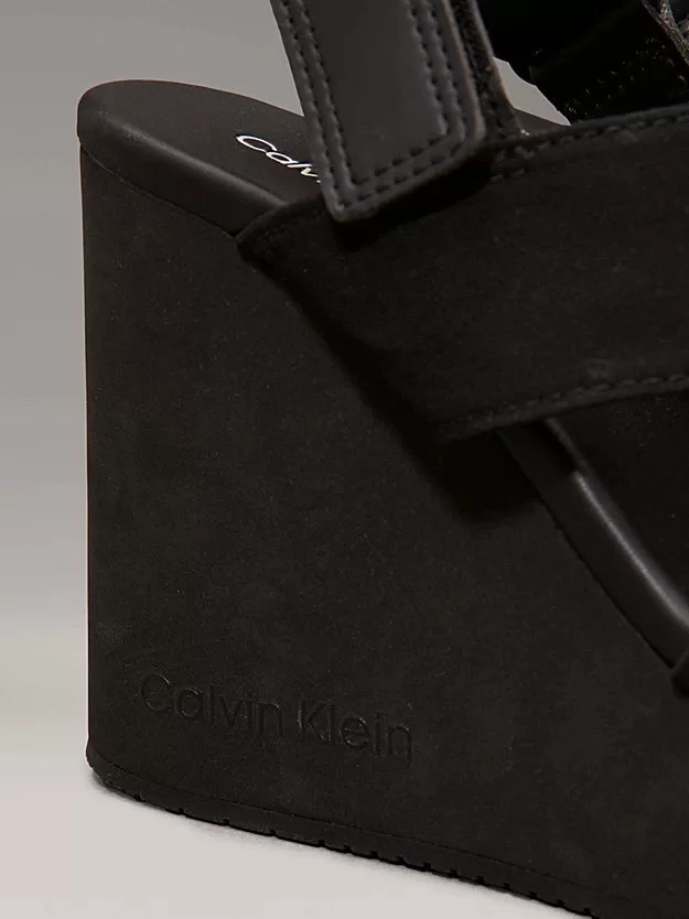 Calvin Klein WEDGE SANDAL WEBBING IN Kadın  Sandalet YW0YW01790-0GJ
