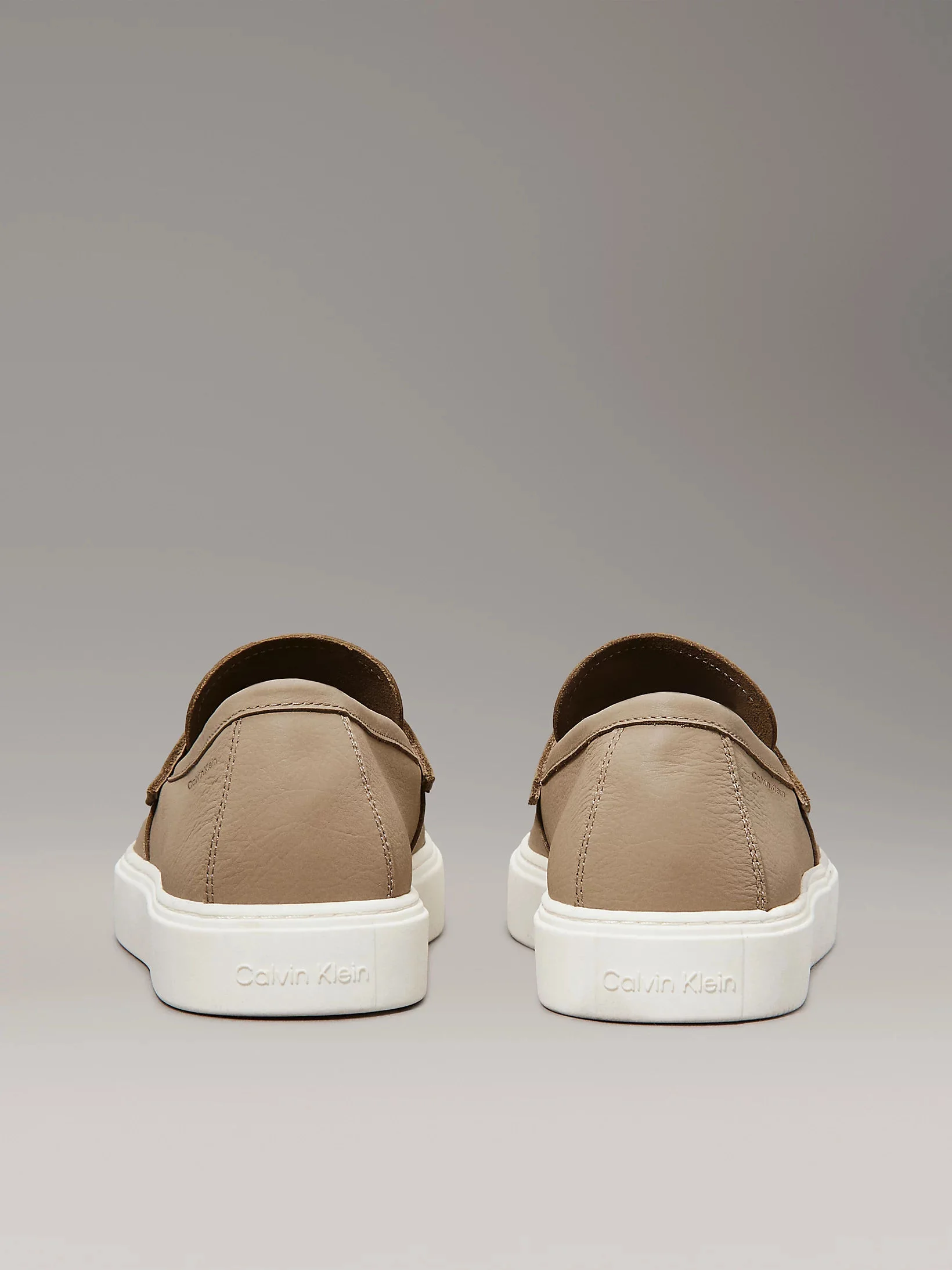 Calvin Klein MOCCASIN LTH UNLINED Erkek  Loafer HM0HM01813-A04