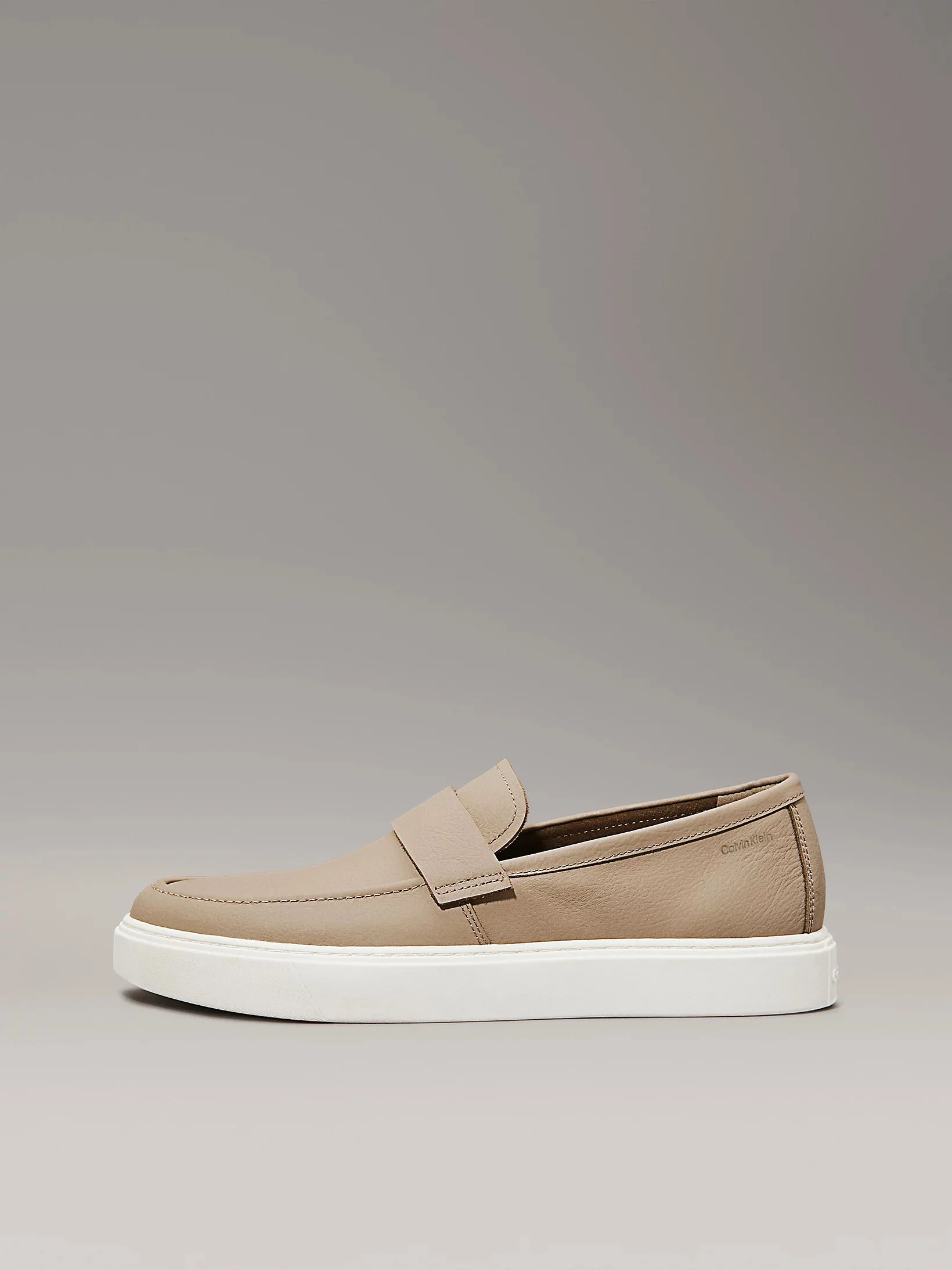 Calvin Klein MOCCASIN LTH UNLINED Erkek  Loafer HM0HM01813-A04