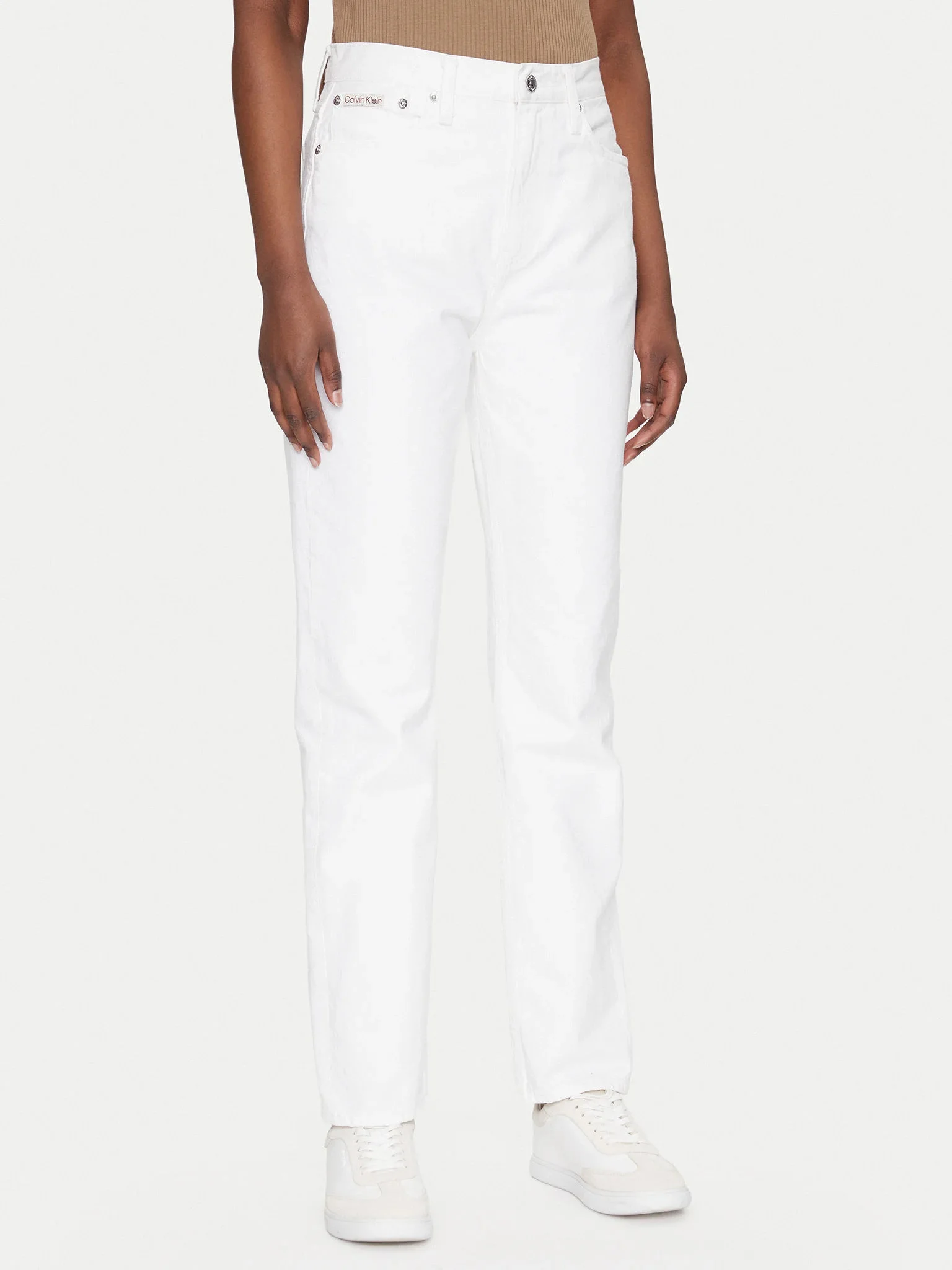 Calvin Klein AUTHENTIC SLIM STRAIGHT Kadın  Pantolon J20J225136-1AA