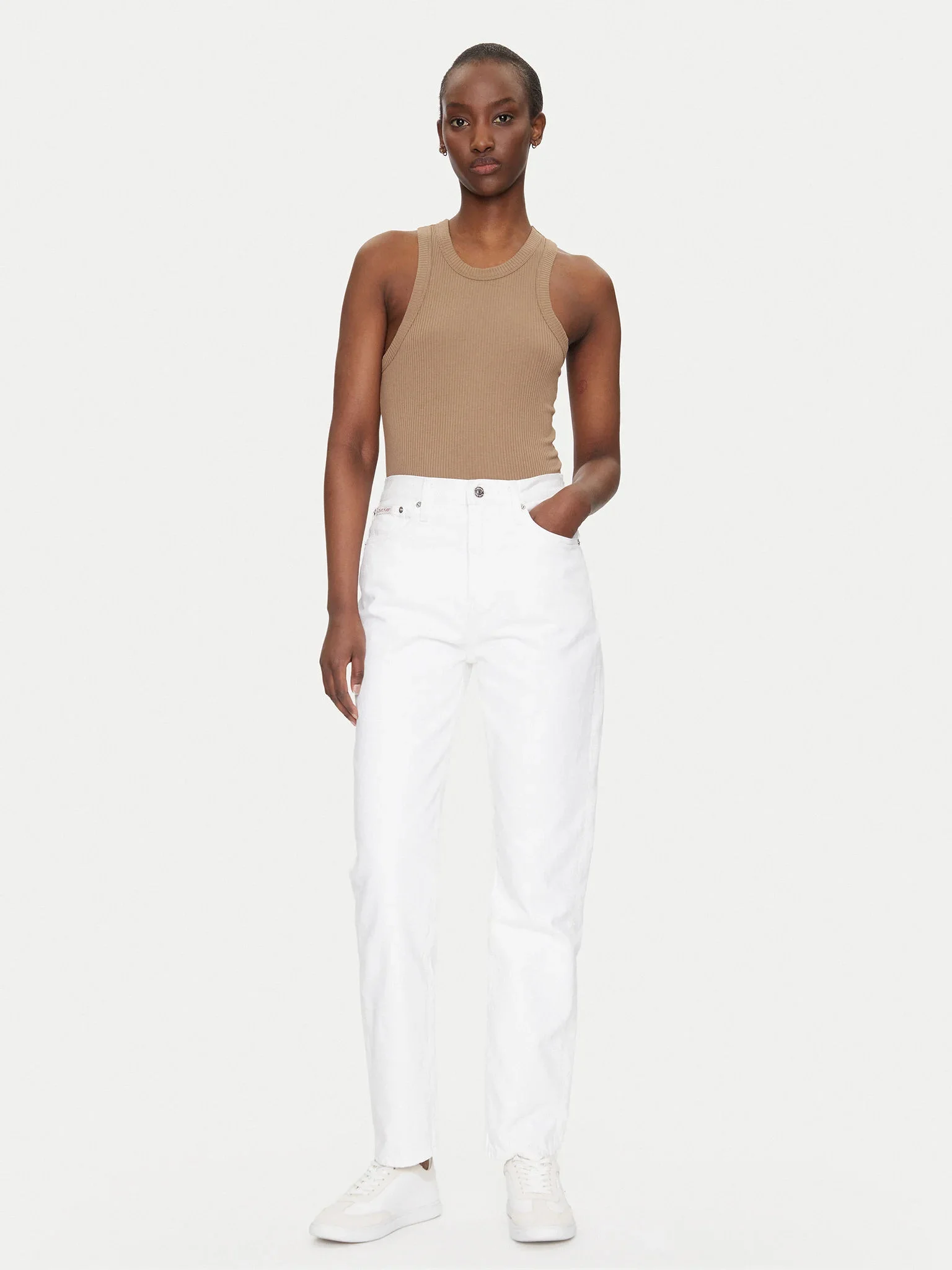 Calvin Klein AUTHENTIC SLIM STRAIGHT Kadın  Pantolon J20J225136-1AA