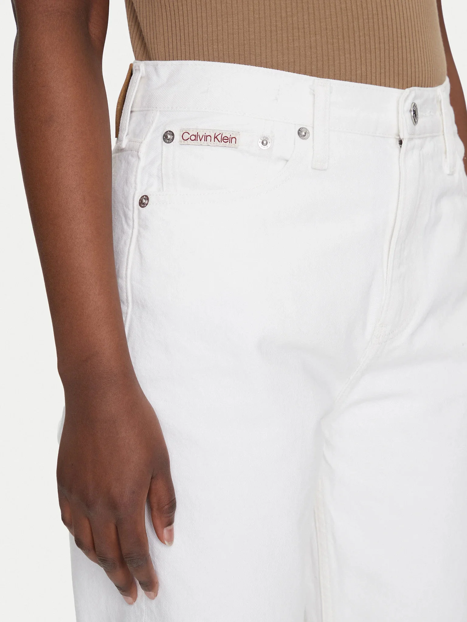 Calvin Klein AUTHENTIC SLIM STRAIGHT Kadın  Pantolon J20J225136-1AA