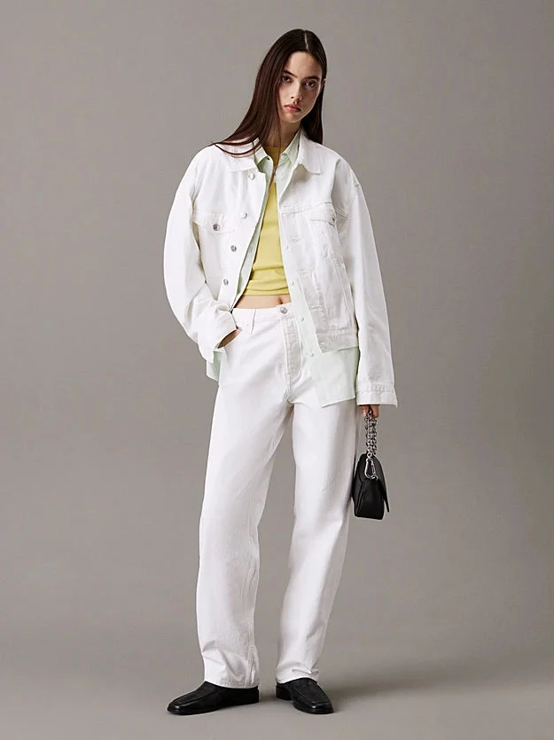 Calvin Klein BOXY DENIM JACKET Kadın  Ceket J20J225181-1AA