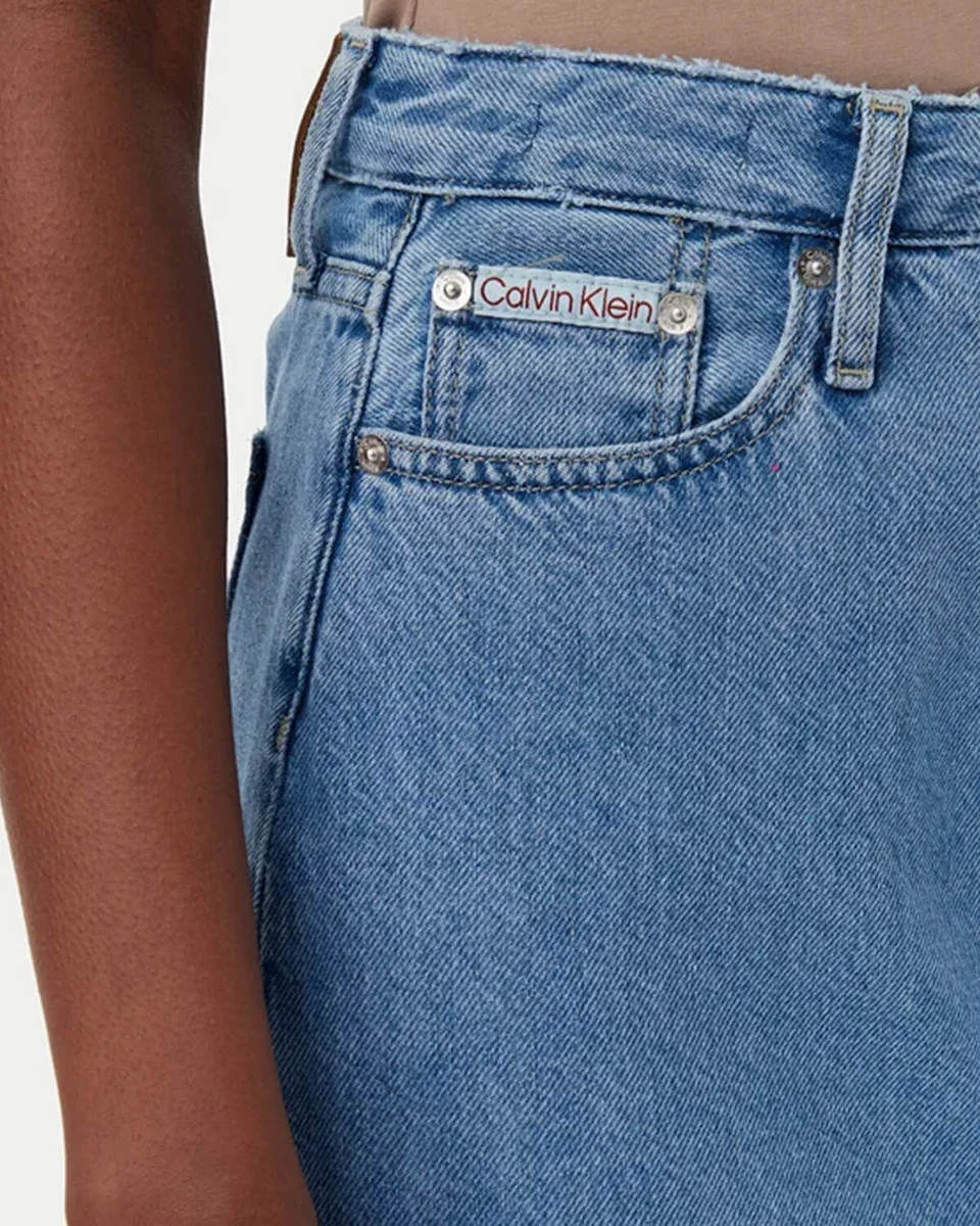 Calvin Klein A-LINE MAXI DENIM SKIRT Kadın  Etek J20J225192-1AA