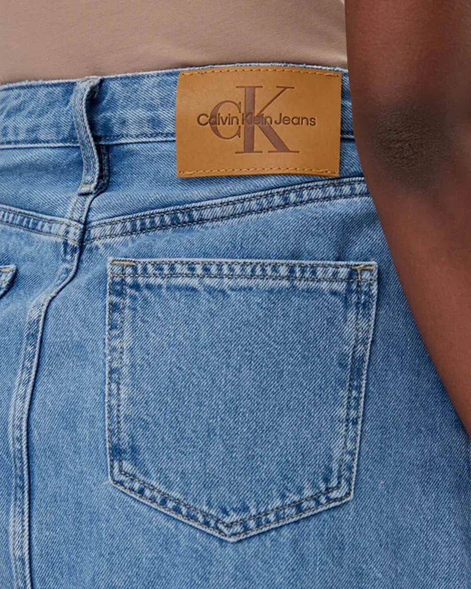 Calvin Klein A-LINE MAXI DENIM SKIRT Kadın  Etek J20J225192-1AA