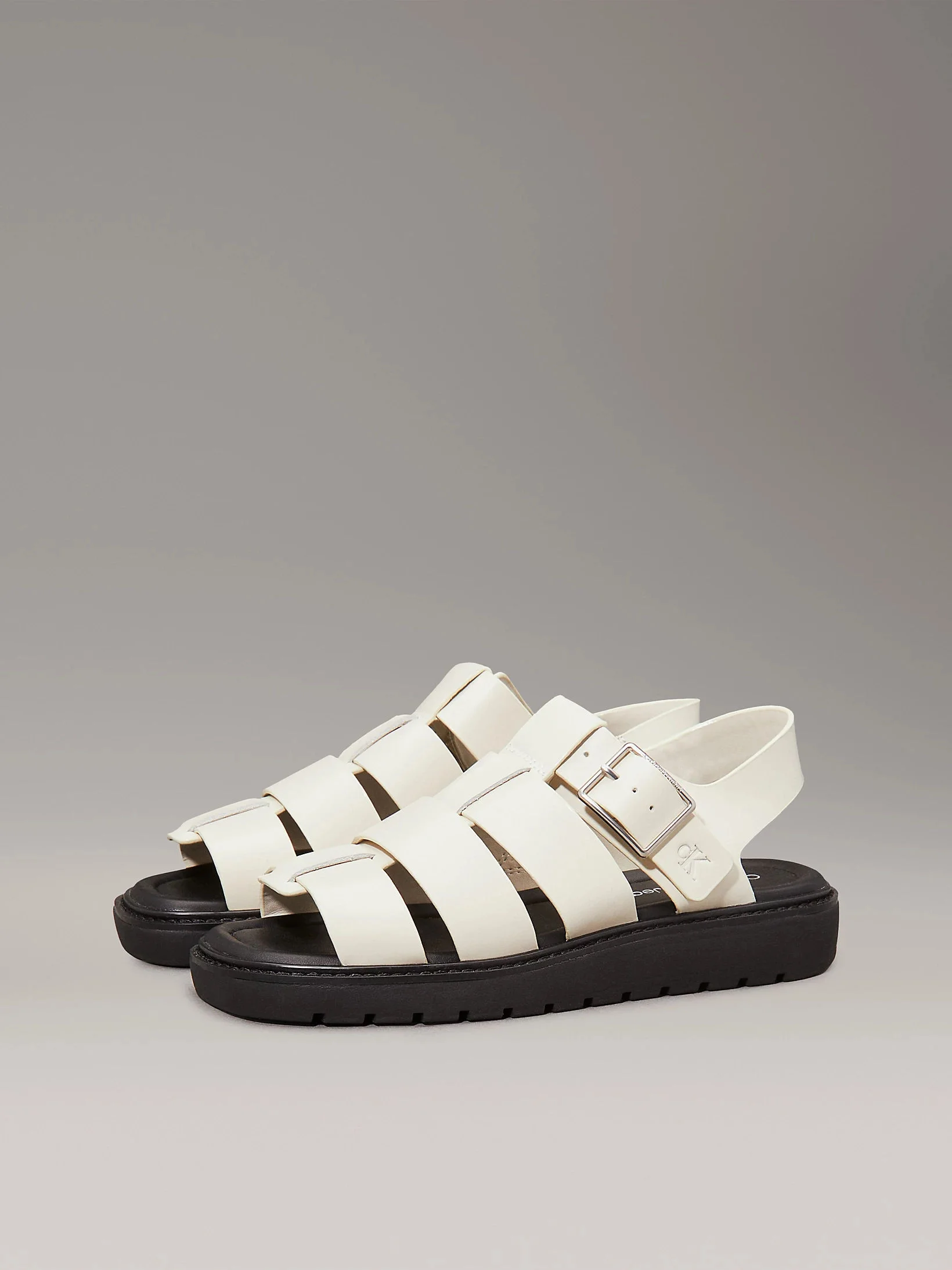 Calvin Klein SQ MOLDED SDL FISHERMAN MG WN Kadın  Sandalet YW0YW01700-AEO